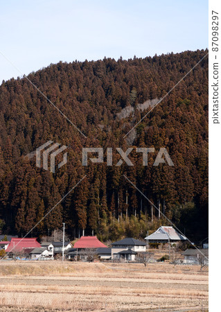 福島縣磐城市郊的鄉村景觀 福島縣磐城市郊的鄉村景觀 87098297