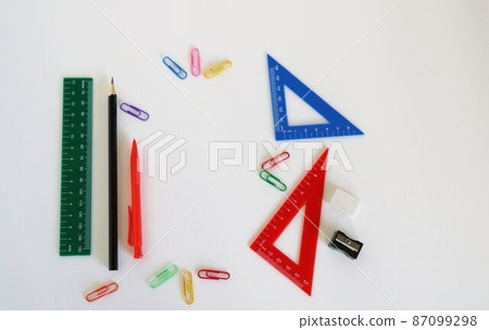 Stationery background image to enjoy colorfully Stationery background image to enjoy colorfully 87099298