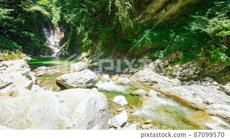 Ojiragawa Canyon（夏季）：Sengabuchi 87099570