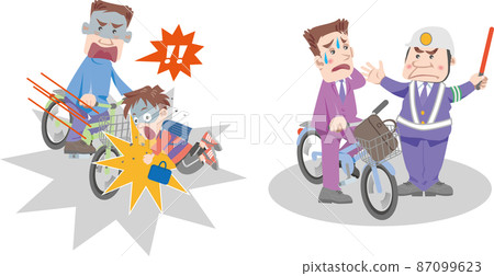 Bicycle <Collision between bicycle and pedestrian / Inspection of bicycle> 87099623