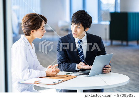 Business Hospital Doctor Research MR Meeting Business Negotiation Shooting Cooperation: LINK FOREST Business Hospital Doctor Research MR Meeting Business Negotiation Shooting Cooperation: LINK FOREST 87099853