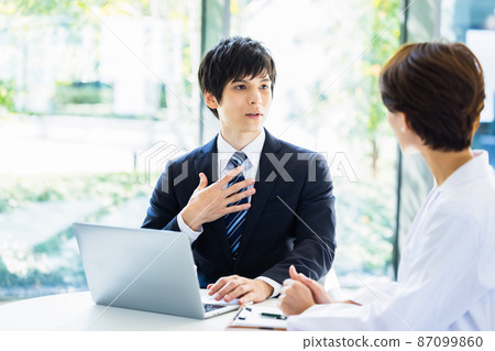 Business Hospital Doctor Research MR Meeting Business Negotiation Shooting Cooperation: LINK FOREST Business Hospital Doctor Research MR Meeting Business Negotiation Shooting Cooperation: LINK FOREST 87099860