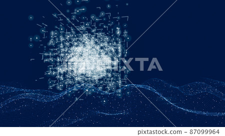 Image of digital transformation by digital cloud 5G cyber security concept Image of digital transformation by digital cloud 5G cyber security concept 87099964