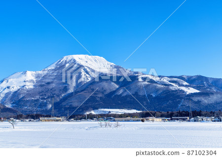 Mt. Ibuki (winter sunny February) 87102304