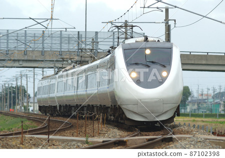 Hokuriku Main Line Kaga-Kasama-Mikawa JR West 681 series T06 + T33 formation (Kanazawa) Thunderbird 87102398