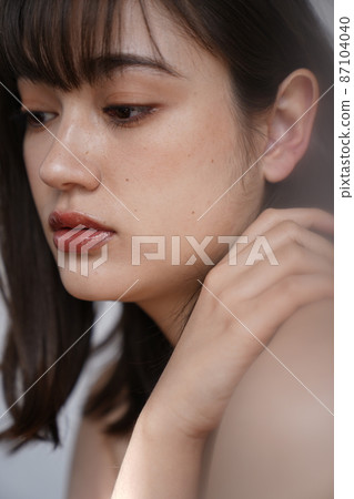 女性的美麗肖像 87104040