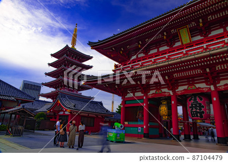 Sensoji temple Sensoji temple 87104479