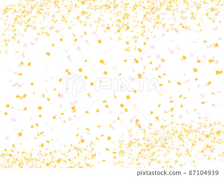 粉色，藍色，藍色，淺藍色，黃色，黃色，五彩紙屑，彩色，星星，閃光，水彩，縮略圖， 87104939