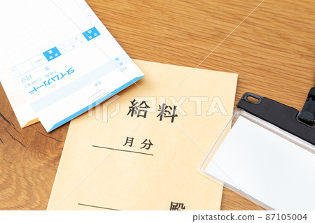 Payroll bag and time card 87105004