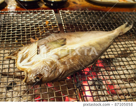 Kushiro's specialty, robatayaki shimahokke Kushiro's specialty, robatayaki shimahokke 87105058