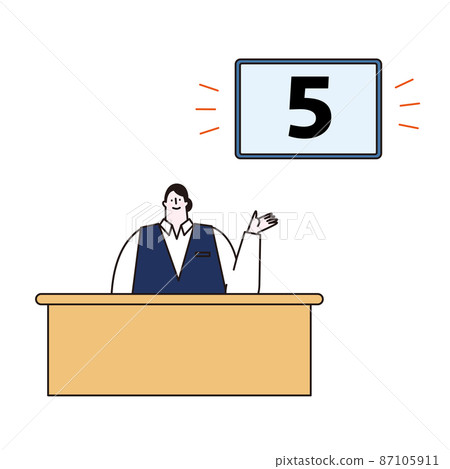 在接收監視器上顯示順序的矢量圖。 87105911