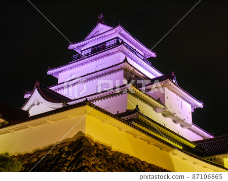 Aizuwakamatsu City, Fukushima Prefecture ・ Illuminated Tsuruga Castle Aizuwakamatsu City, Fukushima Prefecture ・ Illuminated Tsuruga Castle 87106865