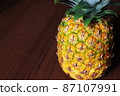Close-up of pineapple 87107991