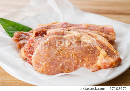 味噌醃製的豬肉 87108671