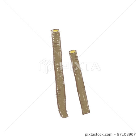 Hand-painted burdock Hand-painted burdock 87108907