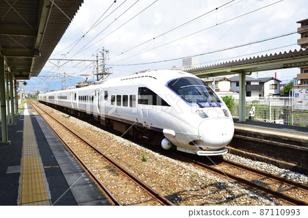 Scenery of Kusami Station on the Nippou Line 87110993