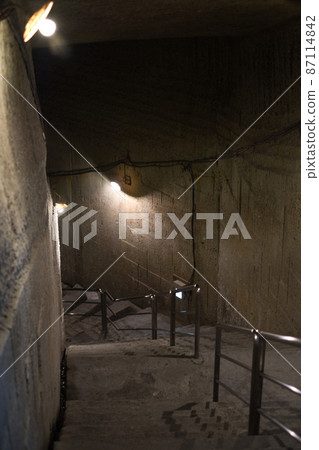 Stairs to a cold different world Stairs to a cold different world 87114842
