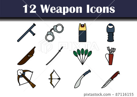 Weapon Icon Set 87116155