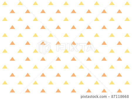 Background small triangle pattern orange 87118668