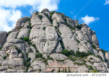 The Mountain of Montserrat Catalonia, Spain The Mountain of Montserrat Catalonia, Spain 87118703