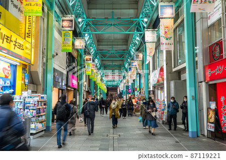 《Tokyo》 Kichijoji station square, shopping street 《Tokyo》 Kichijoji station square, shopping street 87119221