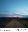 Sunset scenery 87119579