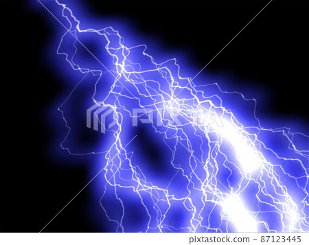 Illustration material of electric shock 2 87123445