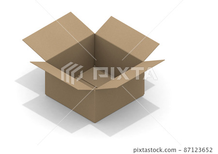 Put the item in a cardboard box. Stack your luggage. Open the cardboard. Warehouse management. 87123652
