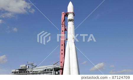 MOSCOW, RUSSIA - APRIL 23, 2019 87124709