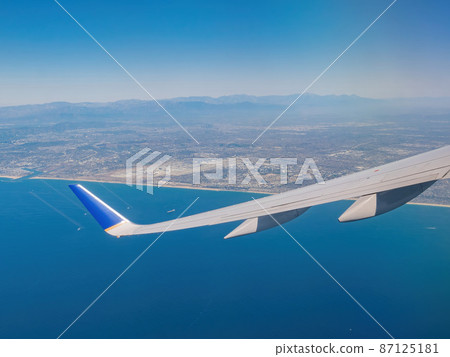 Aerial view of the Los Angeles area cityscape Aerial view of the Los Angeles area cityscape 87125181