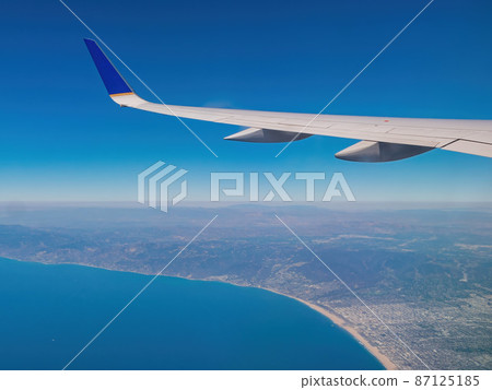 Aerial view of the Los Angeles area cityscape Aerial view of the Los Angeles area cityscape 87125185