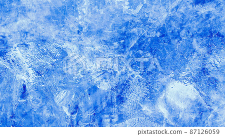 Blue painted grunge background texture. Beautiful abstract decorative blue wall background.Texture banner with space for text. Blue painted grunge background texture. Beautiful abstract decorative blue wall background.Texture banner with space for text. 87126059