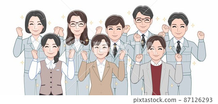 Working people in the factory Working people in the factory 87126293