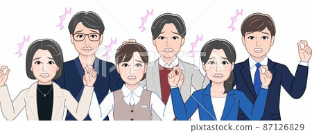 Group of 6 people Group of 6 people 87126829