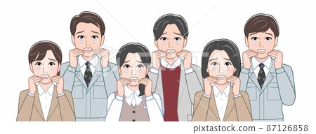 Group of 6 people Group of 6 people 87126858