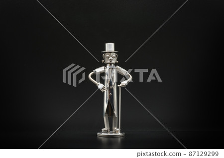 紳士模型,金屬人偶 紳士模型,金屬人偶 87129299