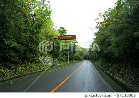 Attention to the scenery of Yanbaru in the northern part of the main island of Okinawa Attention to the scenery of Yanbaru in the northern part of the main island of Okinawa 87130009