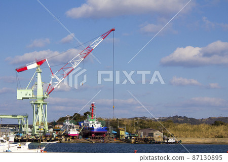 造船廠的風景 造船廠的風景 87130895
