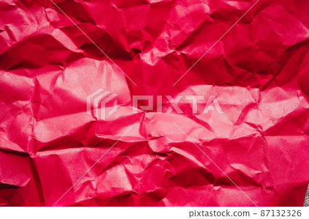 crumpled red paper texture crumpled red paper texture 87132326