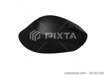 Wireless computer mouse isolated on white background - clipping paths. Wireless computer mouse isolated on white background - clipping paths. 87132720