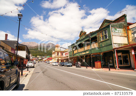 Queenstown skyline Queenstown skyline 87133579