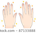 Beautiful hands with hand care 87133888