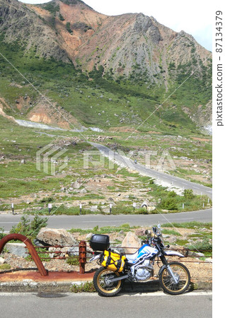 If you are a rider, I want you to run once. It's amazing Bandai-Azuma Skyline when it's sunny. 87134379