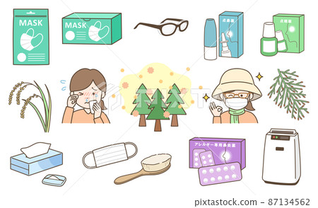 Hay fever set 87134562