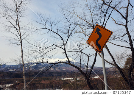 久藏峠的冬景 87135347