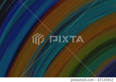 Oil painting abstract art background) Dark multi-colored vortex Blue Orange Green Texture Natural Modern Curve Deep Oil painting abstract art background) Dark multi-colored vortex Blue Orange Green Texture Natural Modern Curve Deep 87135652