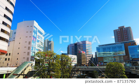 Scenery of Kawaguchi Station of JR East in Kawaguchi City, Saitama Prefecture and its surroundings (photographed in February 2022) Scenery of Kawaguchi Station of JR East in Kawaguchi City, Saitama Prefecture and its surroundings (photographed in February 2022) 87135760