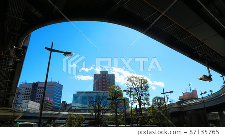 埼玉縣川口市JR東日本川口站周邊風景（2022年2月拍攝） 87135765
