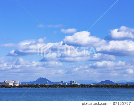 琵琶湖岸邊g公園風景 87135797