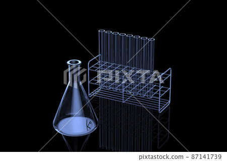 3DCG 實驗室工具,黑色背景 3DCG 實驗室工具,黑色背景 87141739